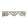 White Wood Farmhouse Wall Shelf, 10" X 48" X 8" 1 White Wood Farmhouse Wall Shelf, 10" X 48" X 8" -Michaels Decor Sale D502413S 1