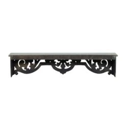 White Wood Farmhouse Wall Shelf, 10" X 48" X 8" -Michaels Decor Sale D502413S 6