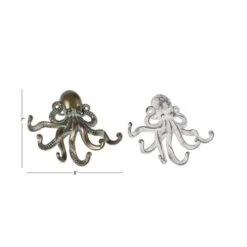 Set Of 2 Bronze Metal Coastal Wall Hook, 8" X 7" 21 Set Of 2 Bronze Metal Coastal Wall Hook, 8" X 7" -Michaels Decor Sale D502443S 8
