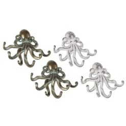 Set Of 2 Bronze Metal Coastal Wall Hook, 8" X 7" 22 Set Of 2 Bronze Metal Coastal Wall Hook, 8" X 7" -Michaels Decor Sale D502443S 9