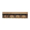 Brown Wood Industrial Wall Hooks, 6" X 24" X 4" -Michaels Decor Sale D502445S 1