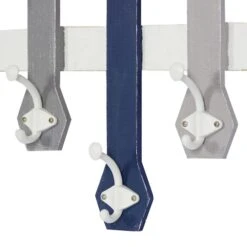 Blue Wood Coastal Wall Hook, 26" X 23" X 4" -Michaels Decor Sale D502449S 3