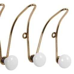 Set Of 3 Gold Metal Glam Wall Hook, 4", 10", 17" -Michaels Decor Sale D502463S 3