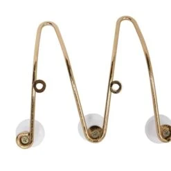 Set Of 3 Gold Metal Glam Wall Hook, 4", 10", 17" -Michaels Decor Sale D502463S 4