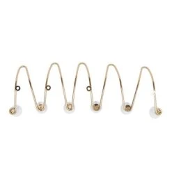 Set Of 3 Gold Metal Glam Wall Hook, 4", 10", 17" -Michaels Decor Sale D502463S 5