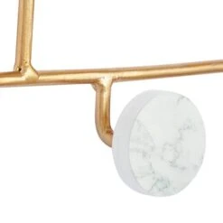 Gold Wood Glam Wall Hook, 7" X 24" X 2" -Michaels Decor Sale D502466S 3