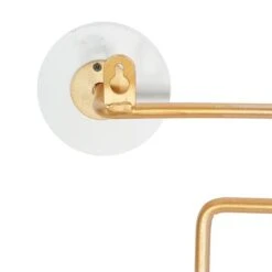 Gold Wood Glam Wall Hook, 7" X 24" X 2" -Michaels Decor Sale D502466S 4