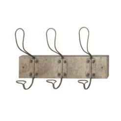 Gray Metal Vintage Wall Hook, 11" X 18" X 4" -Michaels Decor Sale D502470S 2