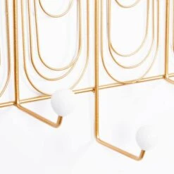 Set Of 3 Gold Metal Glam Wall Hook, 16", 20", 24" -Michaels Decor Sale D502471S 3