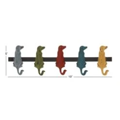 Multi Colored Metal Farmhouse Wall Hook, 5" X 19" X 1" -Michaels Decor Sale D502476S 7