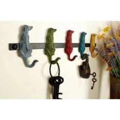 Multi Colored Metal Farmhouse Wall Hook, 5" X 19" X 1" -Michaels Decor Sale D502476S 8