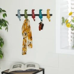 Multi Colored Metal Farmhouse Wall Hook, 5" X 19" X 1" -Michaels Decor Sale D502476S 9