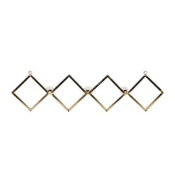 Set Of 3 Gold Metal Glam Wall Hook, 17", 22", 33" -Michaels Decor Sale D502477S 5