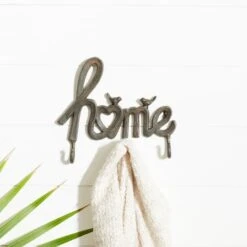 Black Metal Industrial Wall Hook, 11" X 12" X 2" 15 Black Metal Industrial Wall Hook, 11" X 12" X 2" -Michaels Decor Sale D502483S 6