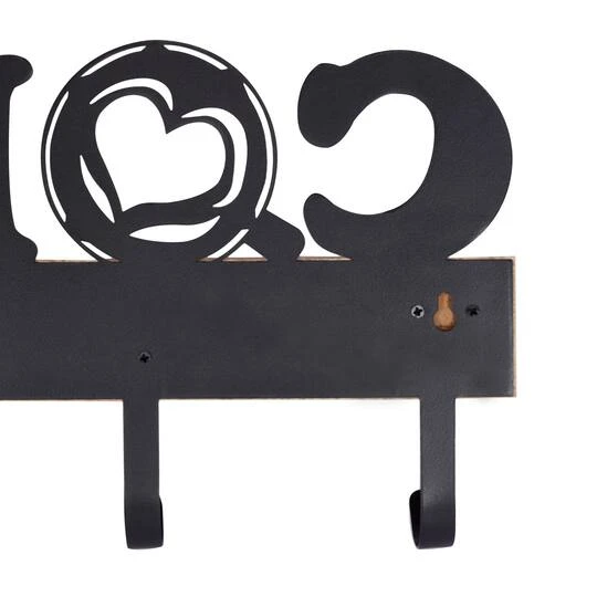 Brown Porcelain Farmhouse Wall Hook, 9" X 24" X 2" 9 Brown Porcelain Farmhouse Wall Hook, 9" X 24" X 2" - Image 7