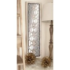 Set Of 2 White Wood Glam Wall Decor, 12" X 43" 23 Set Of 2 White Wood Glam Wall Decor, 12" X 43" -Michaels Decor Sale D502537S 10