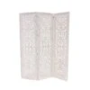 White Mango Wood Farmhouse Room Divider Screen, 69 " X 60 " X 1 " -Michaels Decor Sale D502611S 1