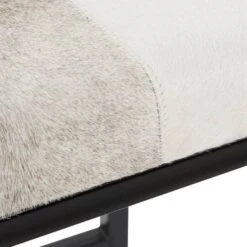 Black Iron And Leather Industrial Stool, 24" X 14" X 14" -Michaels Decor Sale D503730S 6