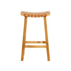 Brown Wood Rustic Bar Stool 30" X 18" X 11" -Michaels Decor Sale D503732S 3