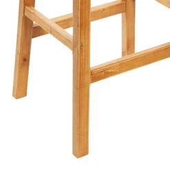 Brown Wood Rustic Bar Stool 30" X 18" X 11" -Michaels Decor Sale D503732S 6
