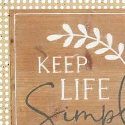 Set Of 2 Brown Wood Farmhouse Wall Decor 16"x 16" -Michaels Decor Sale D503914S 4