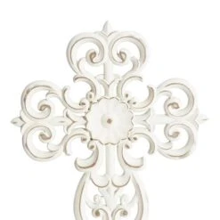 Set Of 3 White Wood Traditional Wall Decor 11", 10" -Michaels Decor Sale D504136S 5