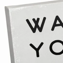 Wash Your Hands Please 12" X 12" Canvas Wall Art -Michaels Decor Sale D505590S 3