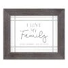 Love Family 14" X 11" Western Gray Framed Print -Michaels Decor Sale D505655S 1