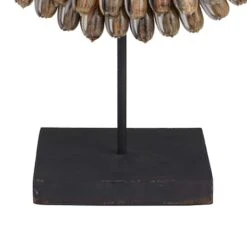 Brown Cotton Eclectic Sculpture, 15" X 12" X 6" -Michaels Decor Sale D506361S 3