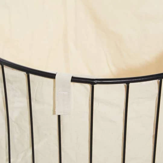 Black Contemporary Metal Storage Cart, 26" X 19" 7 Black Contemporary Metal Storage Cart, 26" X 19" - Image 5