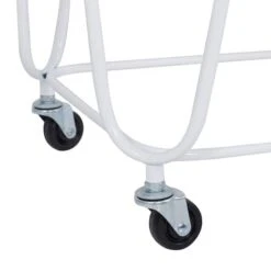 24" White Iron French Country Storage Cart -Michaels Decor Sale D506532S 3