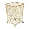 Gold Iron Glam Storage Cart, 24" X 16" X 17" -Michaels Decor Sale D506536S 1
