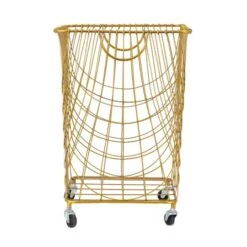 Gold Iron Glam Storage Cart, 24" X 16" X 17" -Michaels Decor Sale D506536S 2