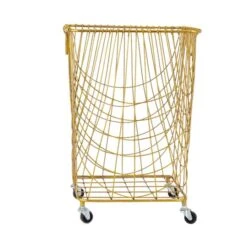 Gold Iron Glam Storage Cart, 24" X 16" X 17" -Michaels Decor Sale D506536S 5