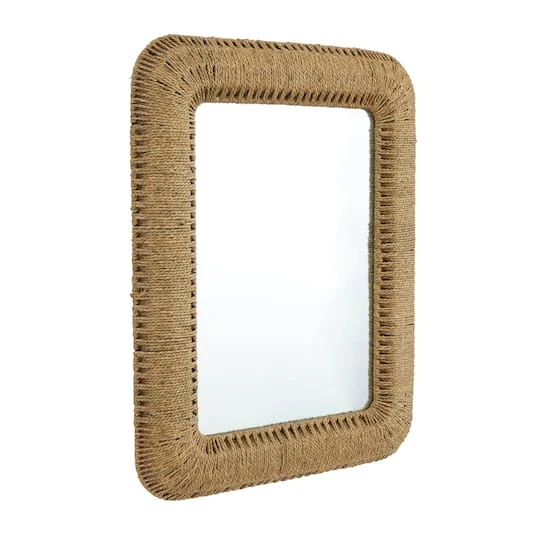 Brown Iron Bohemian Wall Mirror, 40" X 32" X 3" 5 Brown Iron Bohemian Wall Mirror, 40" X 32" X 3" - Image 3