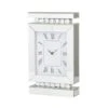 Silver MDF Glam Clock, 14" X 8" X 3" -Michaels Decor Sale D508191S 1