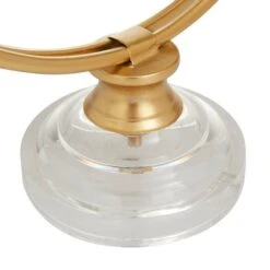 Gold Iron Modern Clock, 16" X 13" X 5" 16 Gold Iron Modern Clock, 16" X 13" X 5" -Michaels Decor Sale D508193S 5