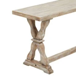 Brown Fir Farmhouse Bench, 20" X 47" X 12" 17 Brown Fir Farmhouse Bench, 20" X 47" X 12" -Michaels Decor Sale D508219S 5