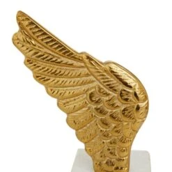 10" Angel Wing Aluminum Bookend Set Gold -Michaels Decor Sale D511350S 3