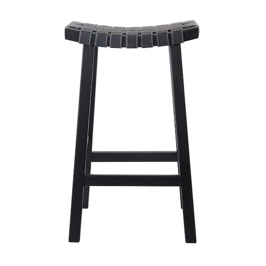 Black Birch Rustic Bar Stool, 30" X 18" X 11" 8 Black Birch Rustic Bar Stool, 30" X 18" X 11" - Image 6
