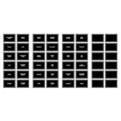 RoomMates Chalk Pantry Labels Peel & Stick Wall Decals