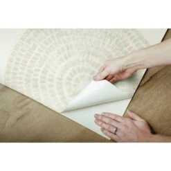 RoomMates Medali Peel & Stick Wallpaper Taupe -Michaels Decor Sale D515206S 9