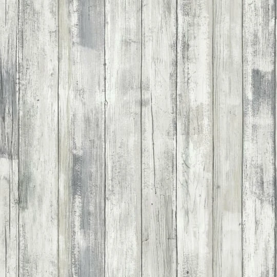 RoomMates Weathered Planks Peel & Stick Wallpaper Gray 5 RoomMates Weathered Planks Peel & Stick Wallpaper Gray - Image 3