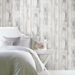 RoomMates Weathered Planks Peel & Stick Wallpaper Gray 17 RoomMates Weathered Planks Peel & Stick Wallpaper Gray -Michaels Decor Sale D515242S 4