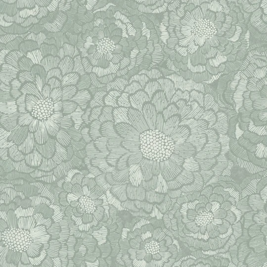 RoomMates Zen Dahlia Peel & Stick Wallpaper Green 3 RoomMates Zen Dahlia Peel & Stick Wallpaper Green