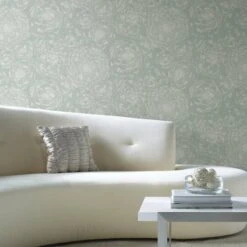 RoomMates Zen Dahlia Peel & Stick Wallpaper Green 19 RoomMates Zen Dahlia Peel & Stick Wallpaper Green -Michaels Decor Sale D515251S 5