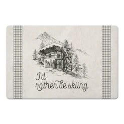 Rather Be Skiing Cabin 27x18 Floor Mat 6 Rather Be Skiing Cabin 27x18 Floor Mat -Michaels Decor Sale D518430S 1 1