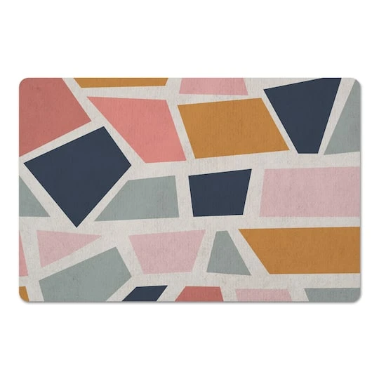 Window Colorful 27" X 18" Floor Mat 3 Window Colorful 27" X 18" Floor Mat