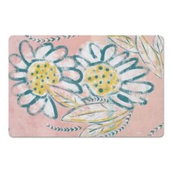 Funky Florals 27" X 18" Floor Mat 9 Funky Florals 27" X 18" Floor Mat -Michaels Decor Sale D521643S