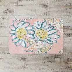 Funky Florals 27" X 18" Floor Mat 8 Funky Florals 27" X 18" Floor Mat -Michaels Decor Sale D521643S 2